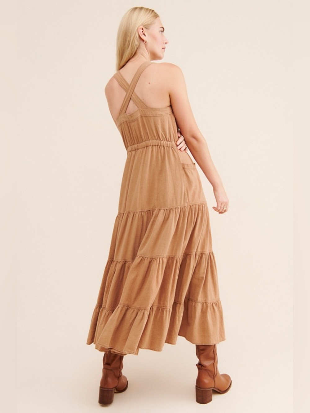 Free People Catch the Breeze Midi Dress - Picture 3 of 13